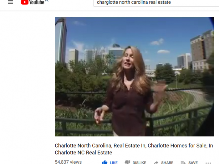 Youtube Video Optimizaion of Charlotte Homes