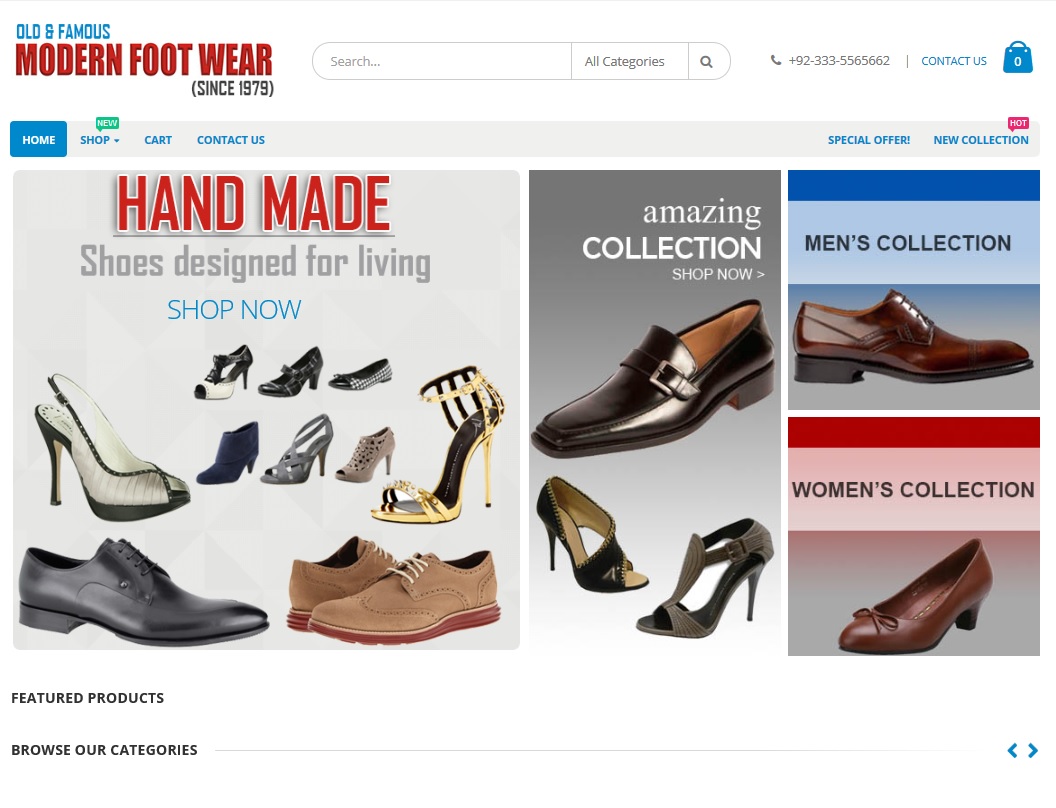 Modern Footwear Portfolio