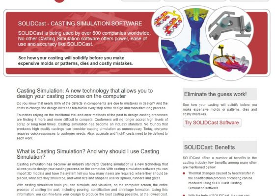 castingsimulation.com SEO